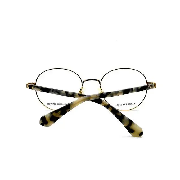 NEW KATE SPADE MARCIANN RHL GOLD/BROWN AUTHENTIC EYEGLASSES FRAME - Picture 9 of 10